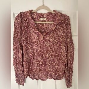 Floral Pink Blouse